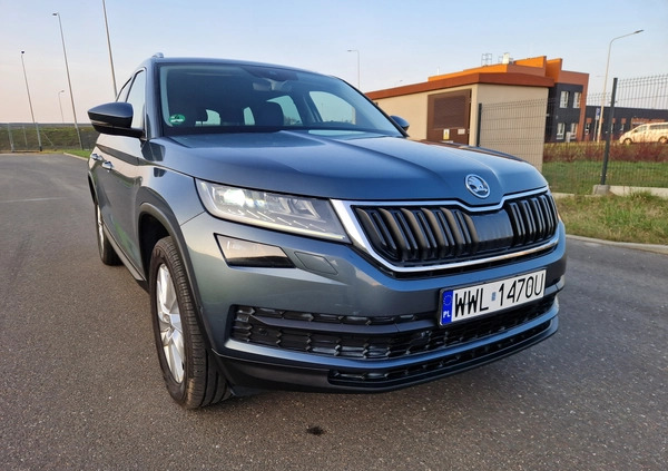 Skoda Kodiaq cena 82000 przebieg: 300000, rok produkcji 2018 z Tarnogród małe 781